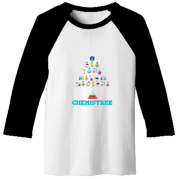 Discover Chemistree Funny Chemist Physics Theoretical Formula Baseball Tees