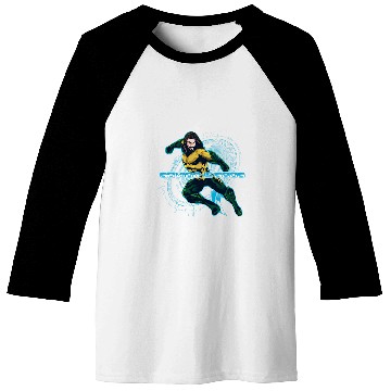 Discover Aquaman Movie Savior of the Seas Punch Baseball Tees