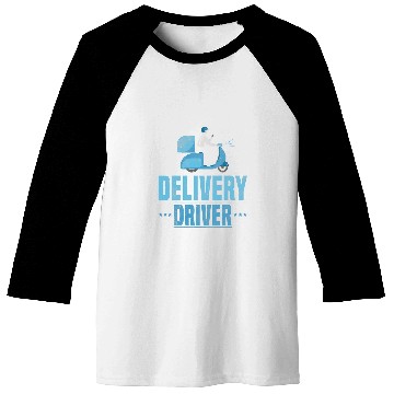 Discover Delivery Driver Food Delivery Courier Baseball Tees