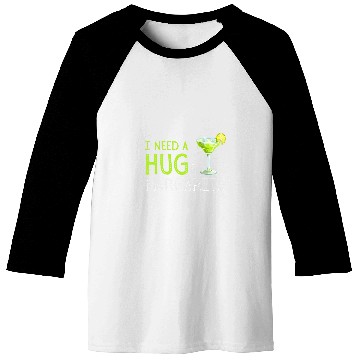 Discover I Need A Huge Margarita Illustration Baseball Tees