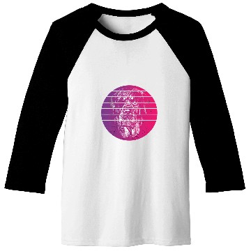 Discover Dog Rottweiler Eyepatch Baseball Tees