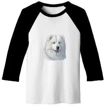 Discover Dog Samoyed Winter Dog Lover Samoyed Mom Baseball Tees