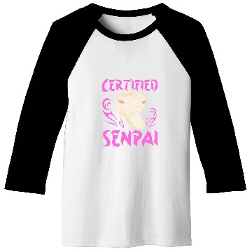 Discover Certified Senpai For Anime Fan Baseball Tees