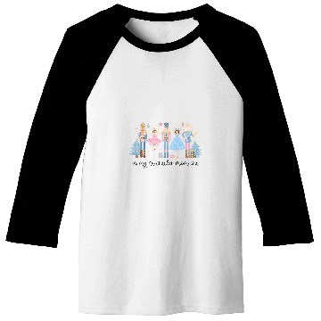 Discover In My Nutcracker Mom Era Christmas Nutcracker Ballet Festive Baseball Tees