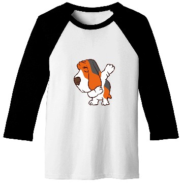 Discover Cute Dabbings Basset Hound Baseball Tees