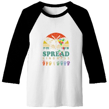 Discover Spread Kindness Matters Language Inspirational Butterfly 21 Baseball Tees