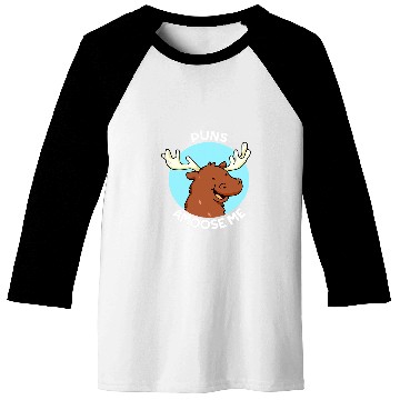 Discover Puns Amoose Me Funny Moose Pun Gift Baseball Tees