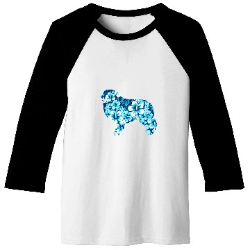 Discover Great Pyrenees Aloha Hawaiian Dog Baseball Tees