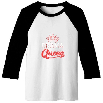 Discover Drama Queen Design Actor Acting And Theatre Baseball Tees