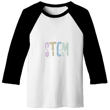 Discover STEM Teacher Science Technology Engineering Math Baseball Tees