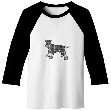 Discover Mini Schnauzer Dog Miniature Schnauzer Baseball Tees
