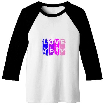 Discover Love Rhythmic Gymnastics Pink Purple Blue Gymnast Baseball Tees