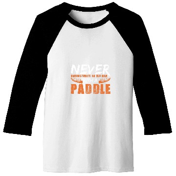 Discover Rapids Navigation Canoeist Canoeing Paddles Camping Canoe Baseball Tees