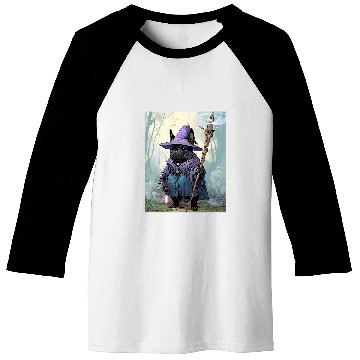 Discover French Bulldog Wizard Funny Dog Magic Baseball Tees
