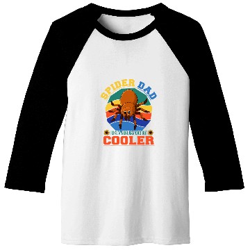 Discover vintages Retro Spider Dad Like A Regular Dad But Cooler Baseball Tees