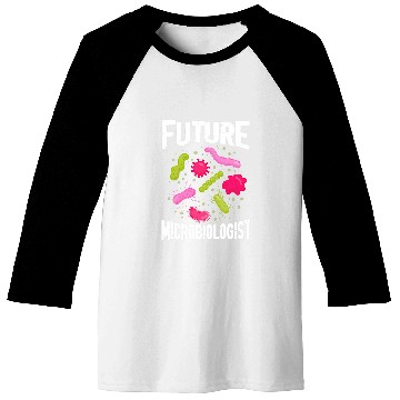 Discover Future Microbiologist Microbiology Biology Student Baseball Tees