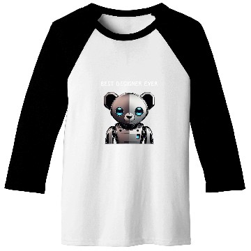 Discover Graphic Designer Robot for Artist Web Art UX T Baseball Tees