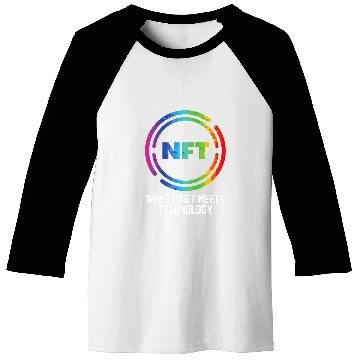 Discover NFT Where Art Means Technology 2 Baseball Tees