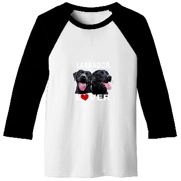 Discover Black Labrador Retriever Lover Happy Black Lab Dog Mom Dad Baseball Tees