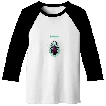 Discover Lacrosse Gift Neon Spider Baseball Tees