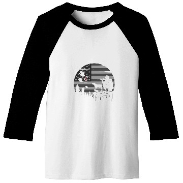 Discover Pheasant Hunting for Pheasant Hunter with american flag Baseball Tees