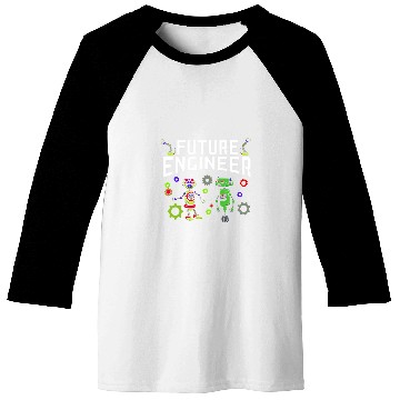 Discover Robot Builder Robotics Engineer AI Artificial Intelligence Baseball Tees
