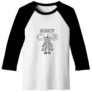 Discover Robot Club Robotics Student Career Occupation Baseball Tees