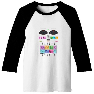 Discover Robot Engineer Science Technology Robots Costume Baseball Tees