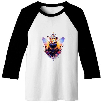 Discover Queen bee and Honey Beekeeper Beekeeping 13 Baseball Tees