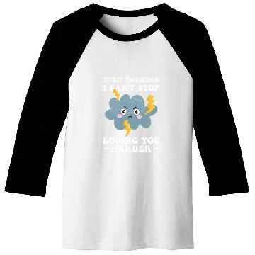 Discover Thunder Storm Weather Forecast Meteorology Meteorologist Baseball Tees