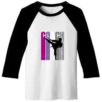 Discover Retro Master Jiu Jitsu Instructor Feminine Coachs Coaching Baseball Tees