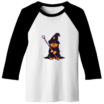 Discover Rottweiler Wizard Funny Dog Magic 1 Baseball Tees