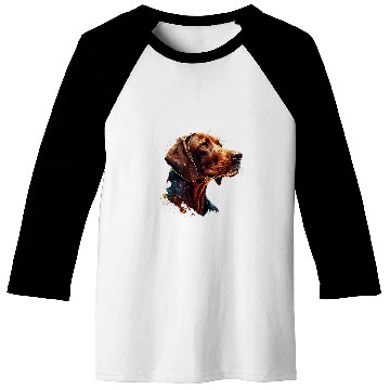 Discover Outer Space Vizsla on Galaxy Astronaut Vizsla Baseball Tees