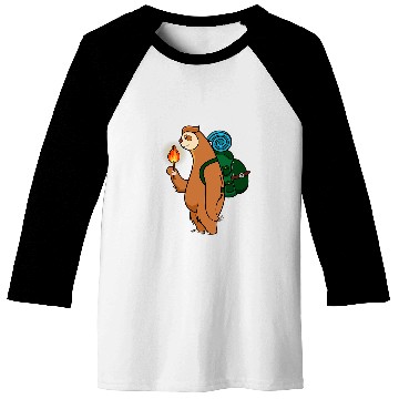Discover Sloth Camping Wildlife Hiking Mountains Baseball Tees