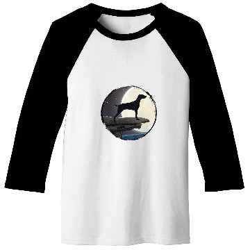 Discover Weimaraner Dog Retro 23 Baseball Tees