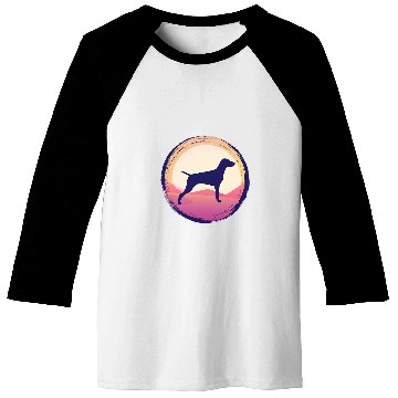 Discover Weimaraner Dog Retro 36 Baseball Tees