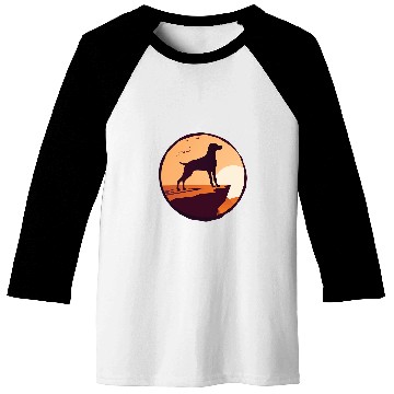 Discover Weimaraner Dog Retro 31 Baseball Tees