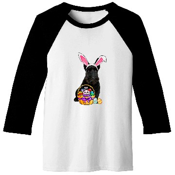 Discover Dog Scottish Terrier Easter Egg Funny Scottish Terrier Easter Baseball Tees