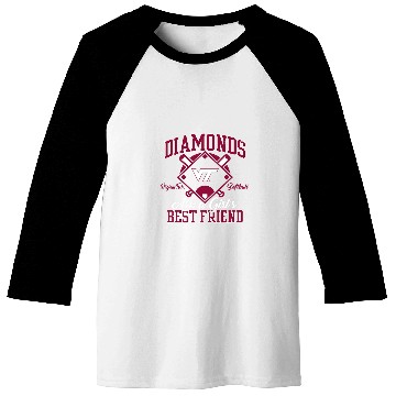 Discover Virginia Tech Hokies Softball Diamond Orange Baseball Tees