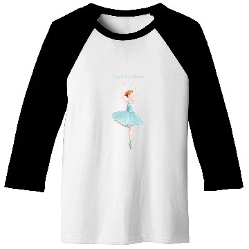 Discover Team Dew Drop Nutcracker Ballet Ballerina Christmas Graphic Baseball Tees