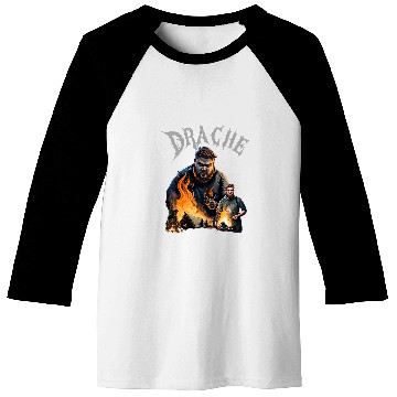 Discover Student Cashmere Rainer with AI Dragon Camping Gift Baseball Tees