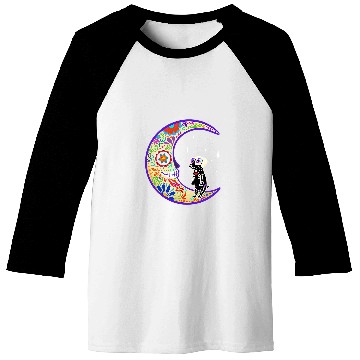 Discover German shorthaired pointer Dia de Los Muertos Baseball Tees