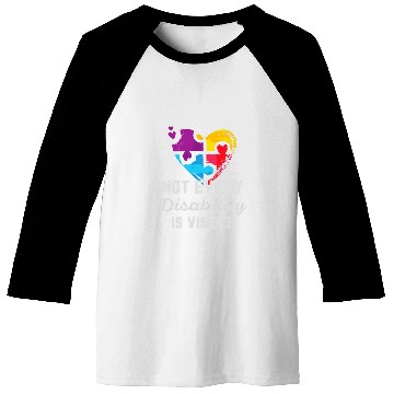 Discover Not Every Disability Is Visible Epilepsy Awareness Purple Baseball Tees