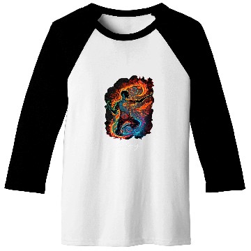 Discover Qi Gong Yoga Tai Chi Art Lovers Baseball Tees