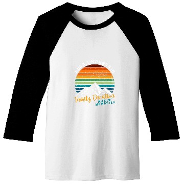 Discover Sugar Mountain Family Vacation Mountain Camping Crew Baseball Tees