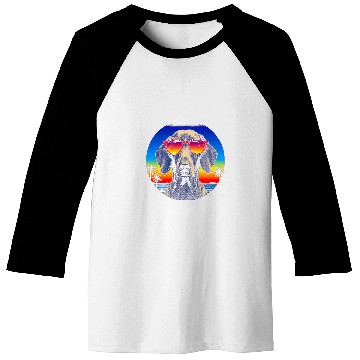 Discover Weimaraner vintages Style Baseball Tees