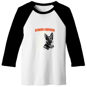 Discover German Shepherd Rules Dog Lover Animal Pet Breeder Baseball Tees