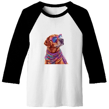 Discover Labrador vintages Style 3 Baseball Tees