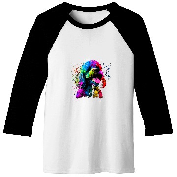 Discover Poodle Designer Baseball Tees