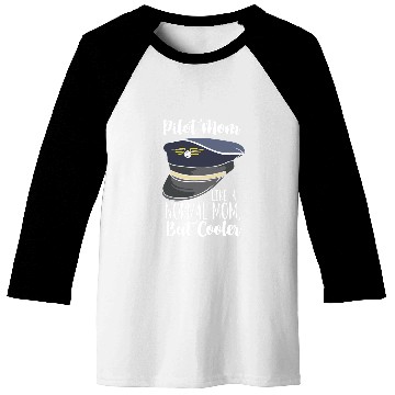 Discover Airplane Pilot Design For Airline Captain Pilot Mom 1 Baseball Tees